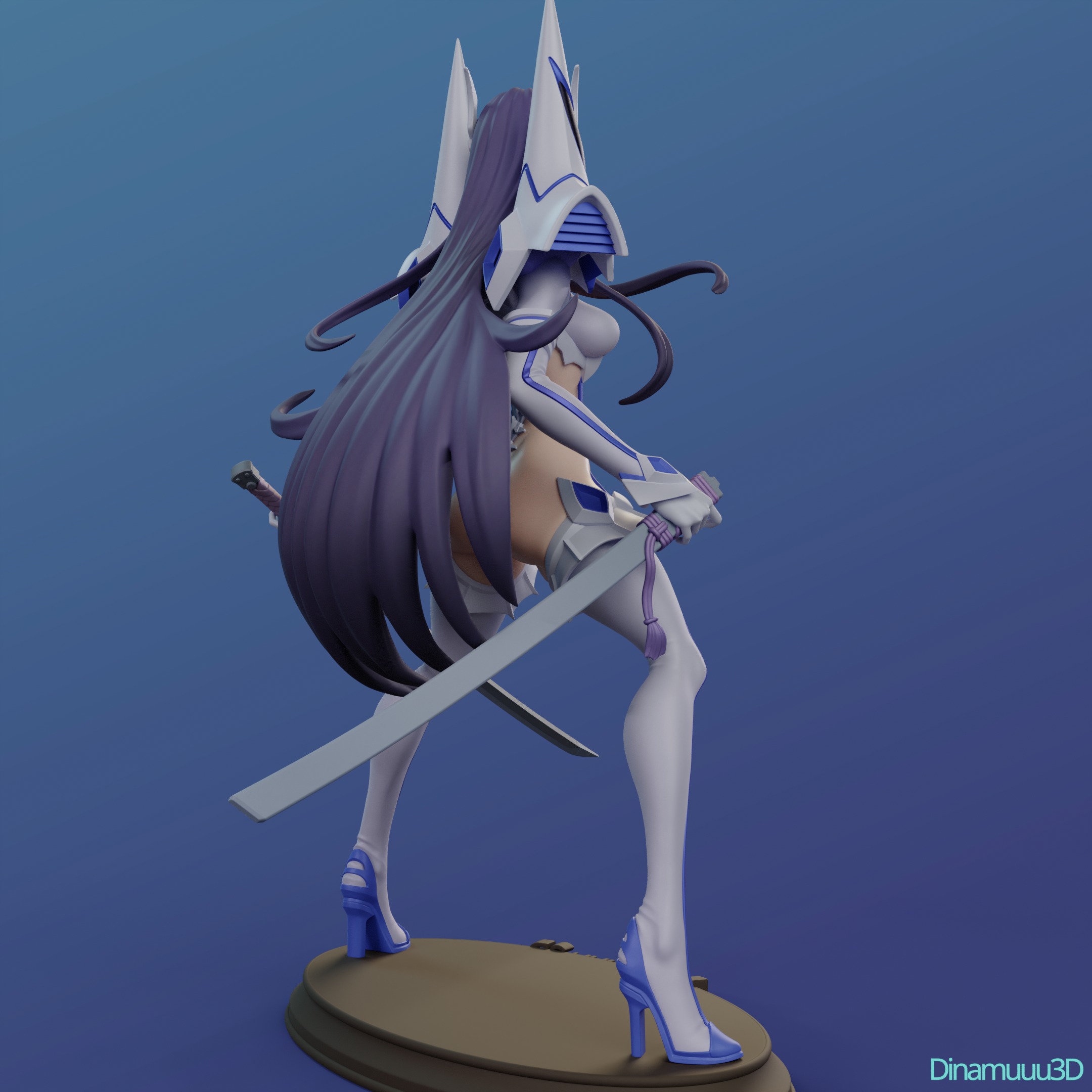 Satsuki Kiryuin Multi Version STL SFW NSFW 3D print model_8