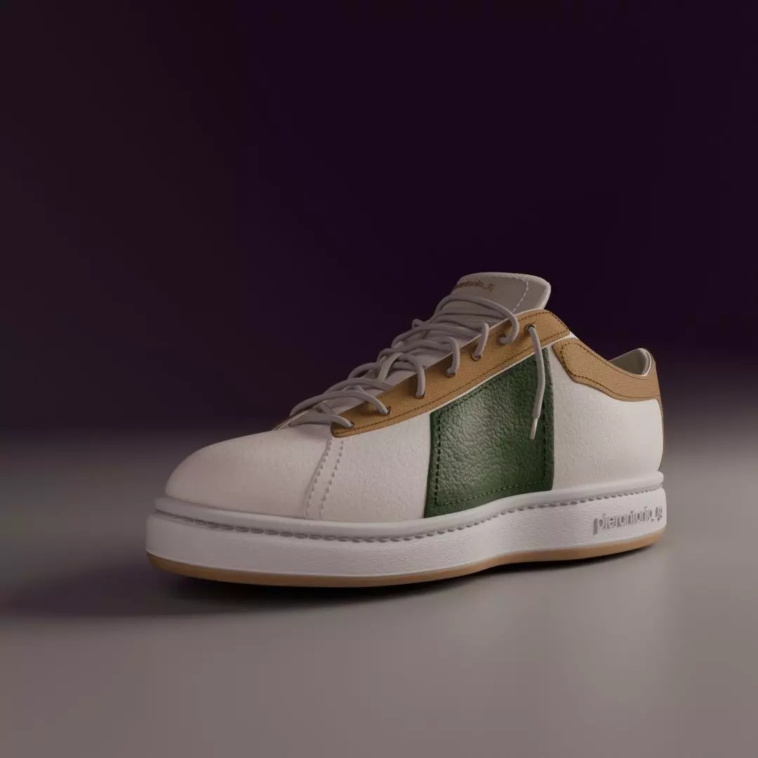 Sneaker shoe Free 3D model_0