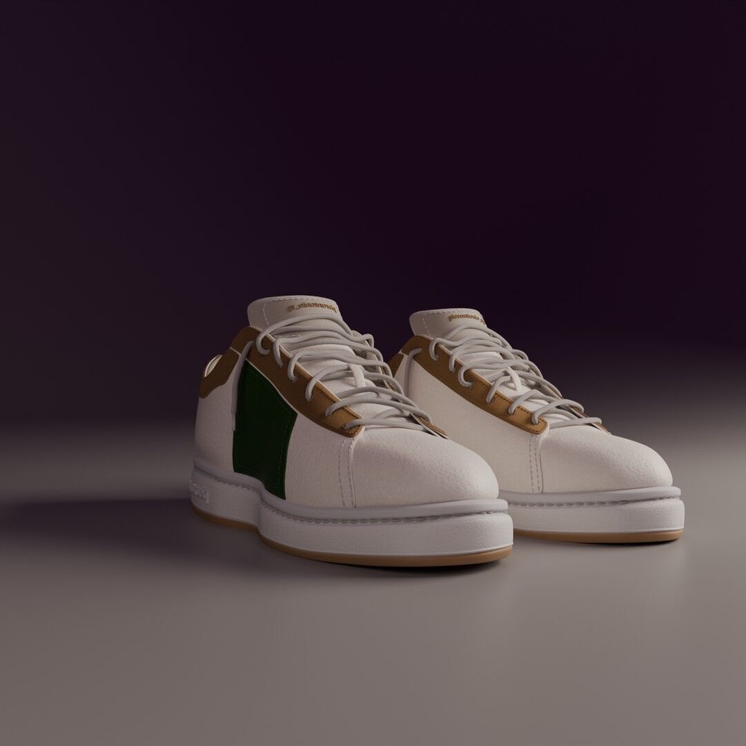 Sneaker shoe Free 3D model_1