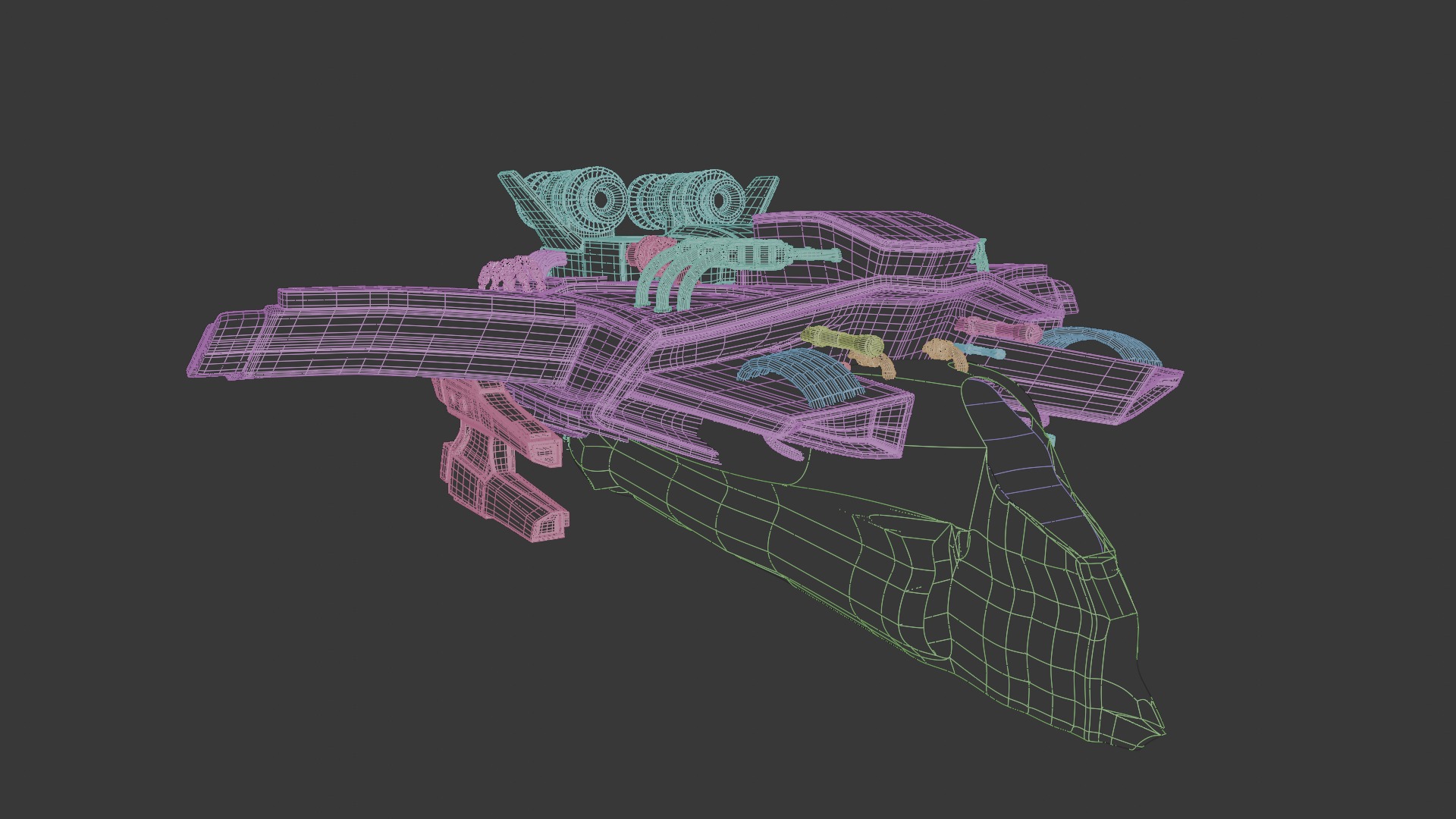 spacecraft Free 3D model_8