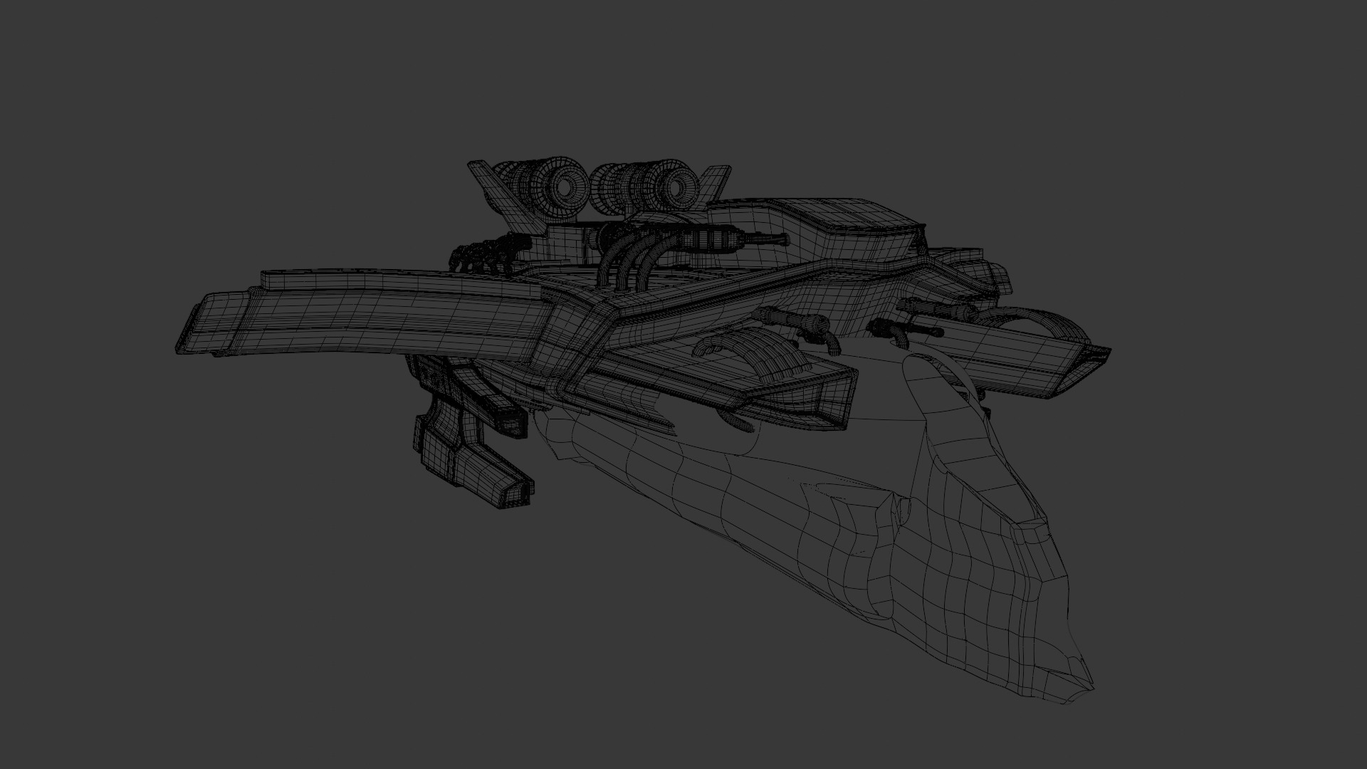 spacecraft Free 3D model_7