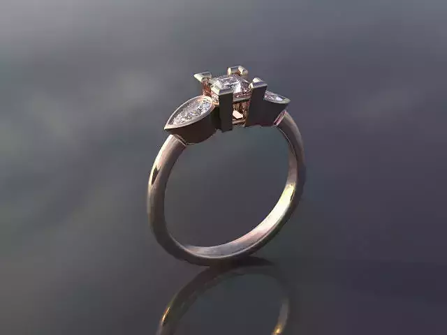 Trinity Elegance Ring