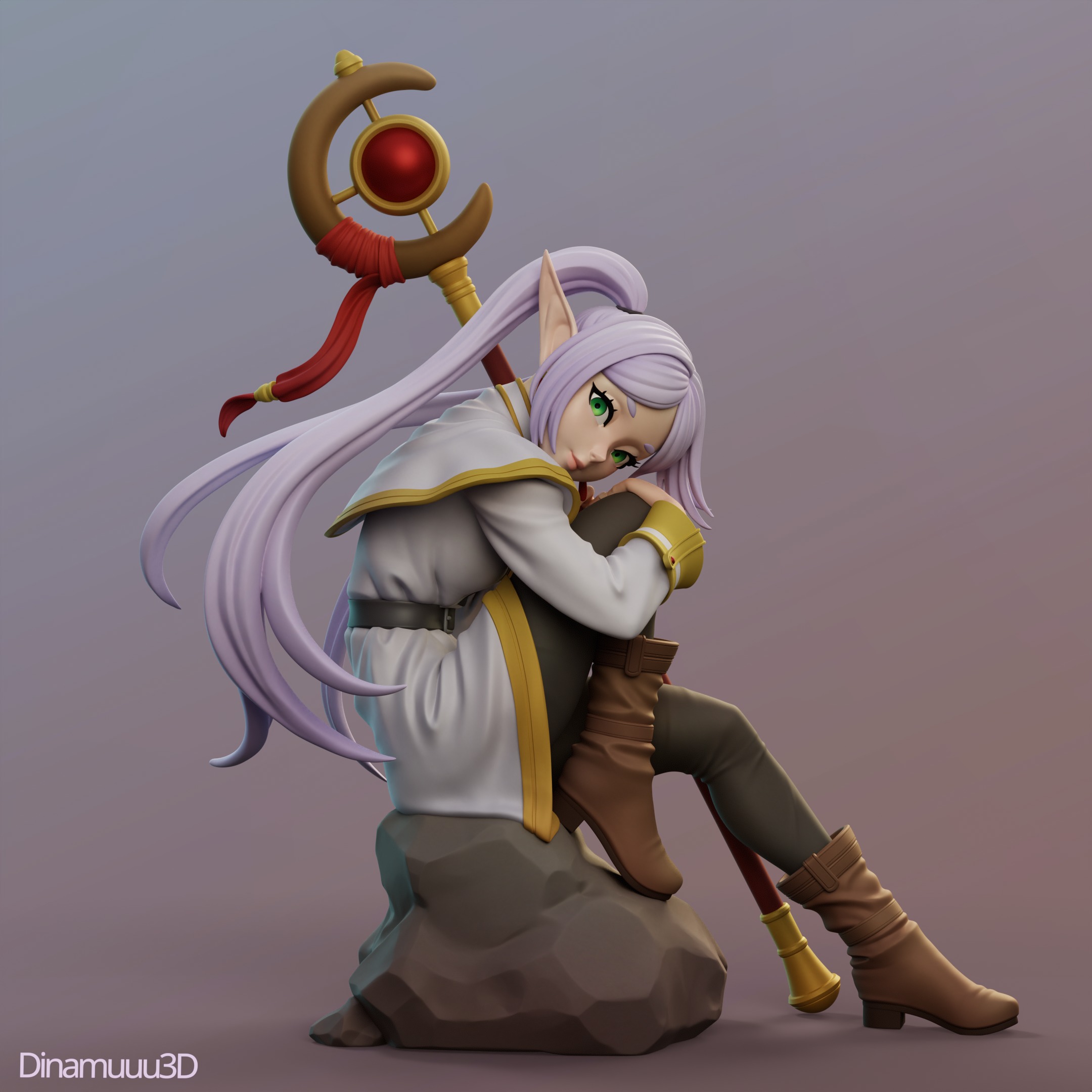 Frieren the Legendary Mage Multi Version STL SFW NSFW 3D print model_2