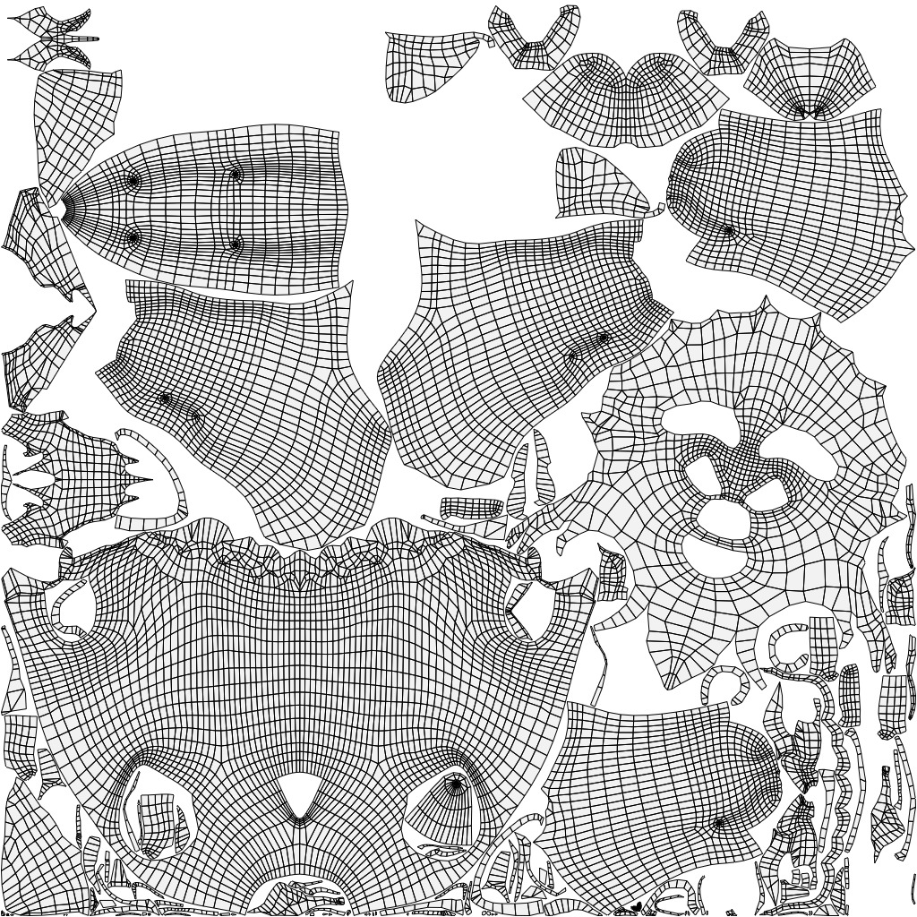 Mystic DOG Kitsune Fox Stylised Cartoon Game Ready Rigged Low-poly 3D model_23