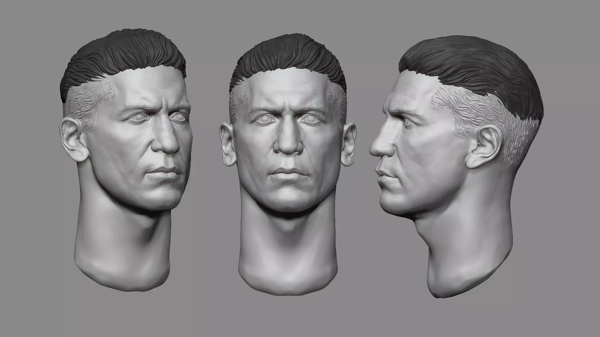 Jon Bernthal - Punisher 3D print model_0