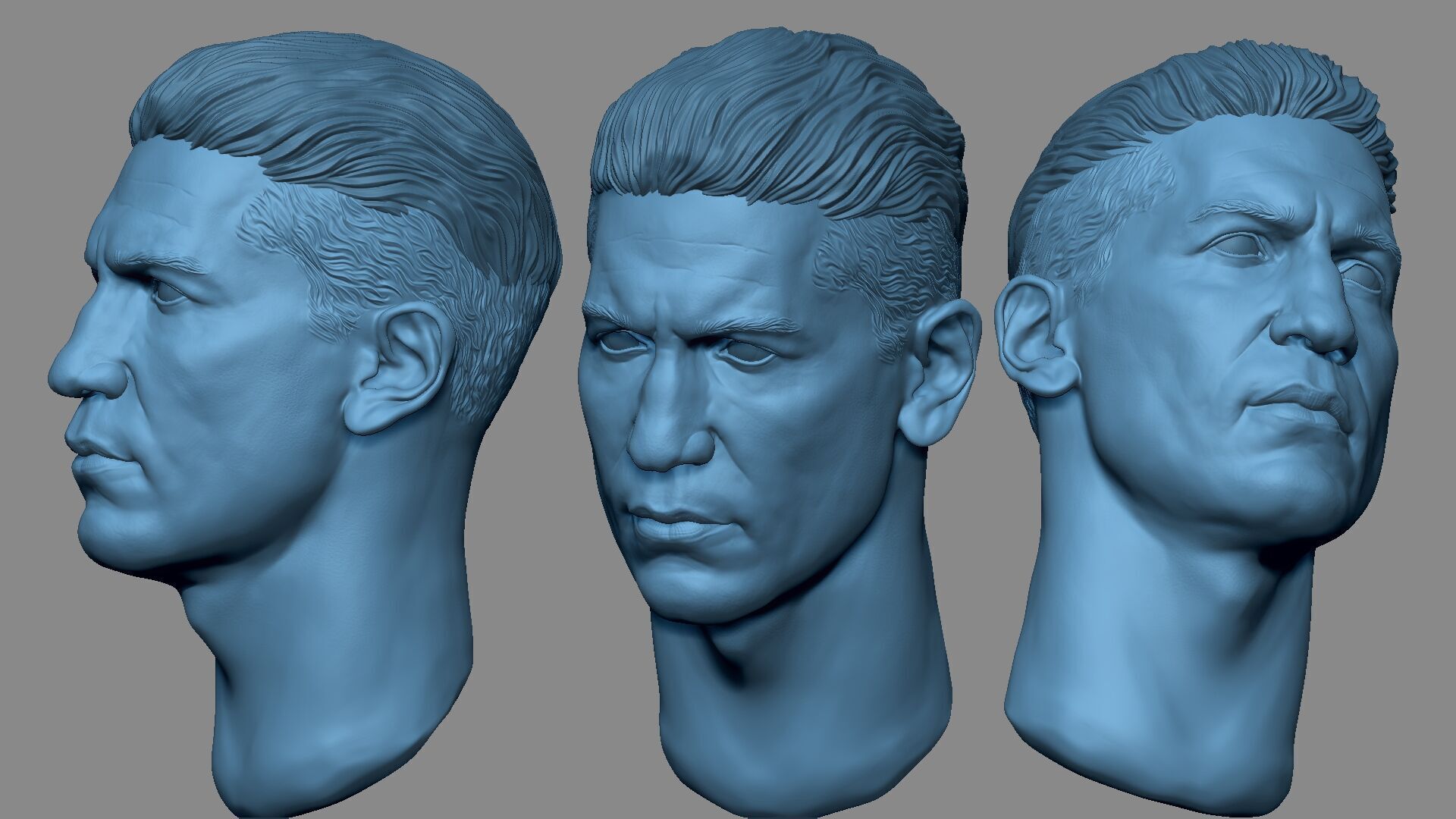 Jon Bernthal - Punisher 3D print model_1