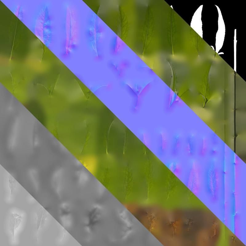 Anydrafts Veronica spicata Leaf 01 Texture_8