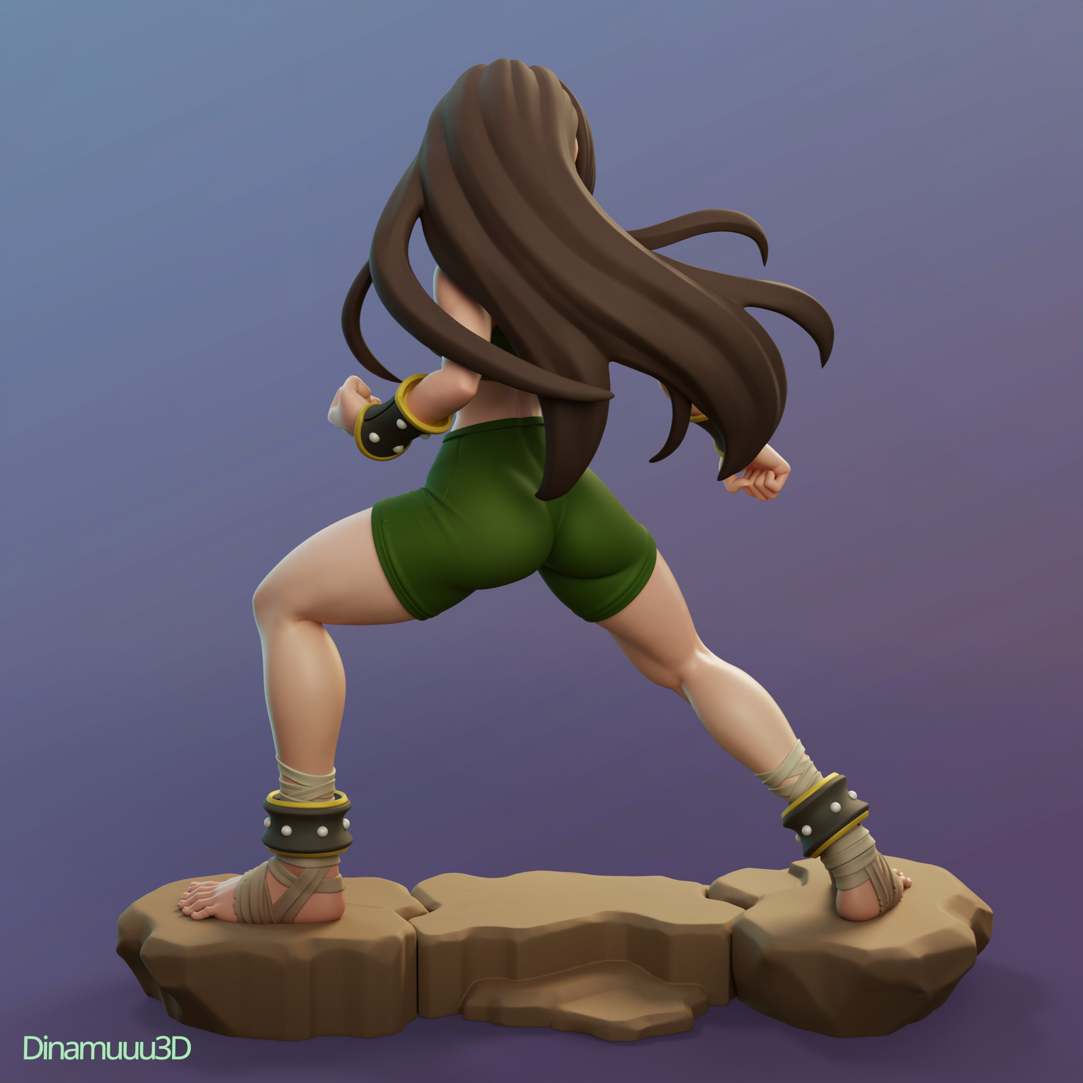 Toph Beifong Multi Version STL SFW NSFW 3D print model_9