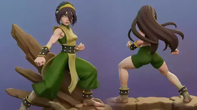 Toph Beifong Multi Version STL SFW NSFW