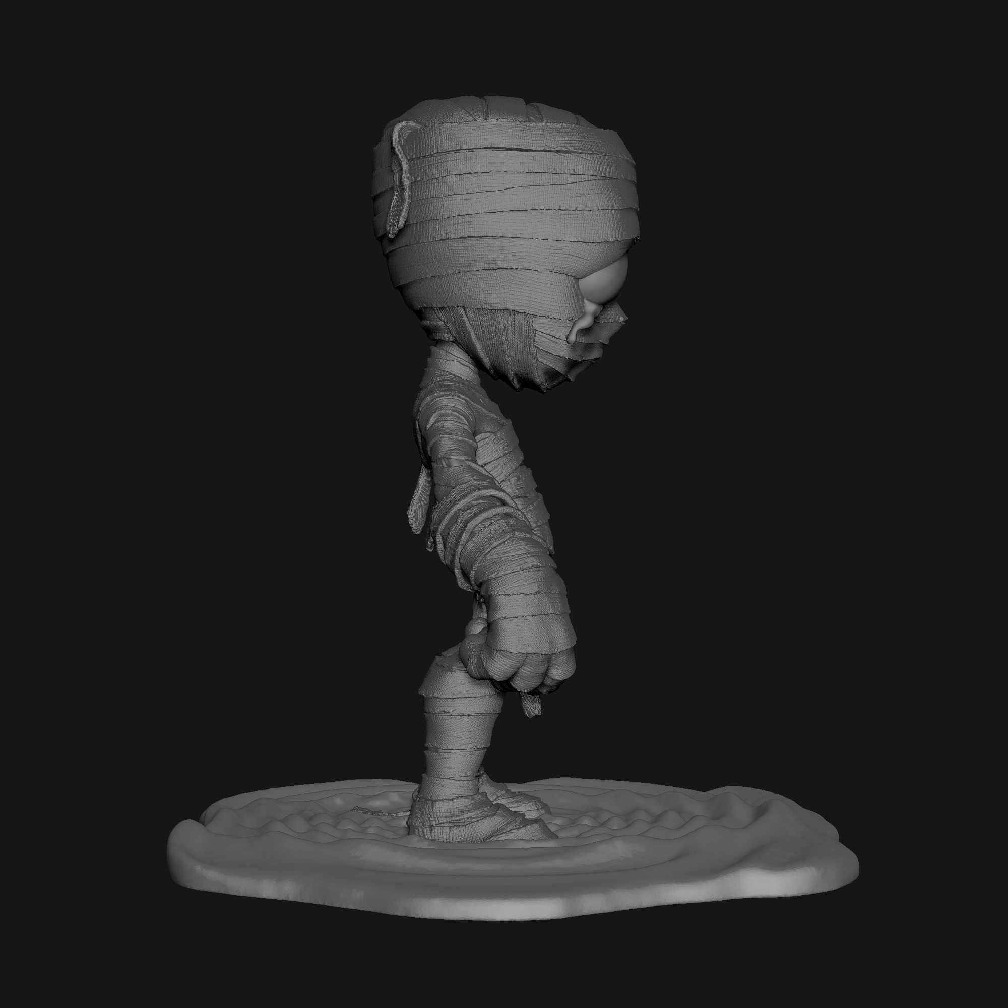 Amumu Fan-art 3D print model_6