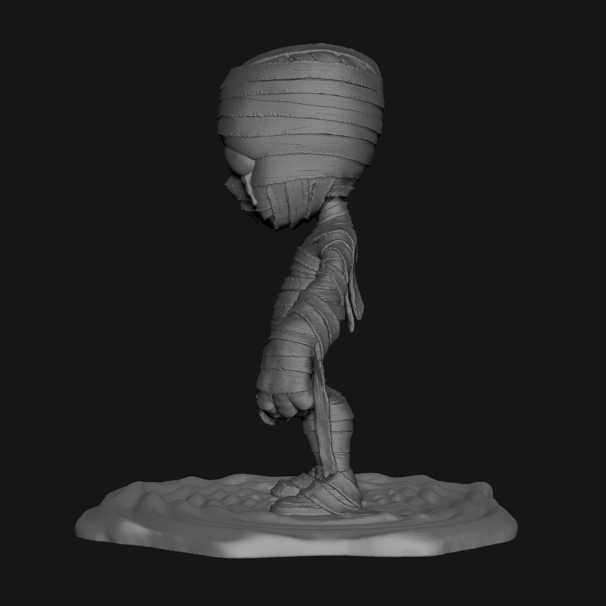Amumu Fan-art 3D print model_8