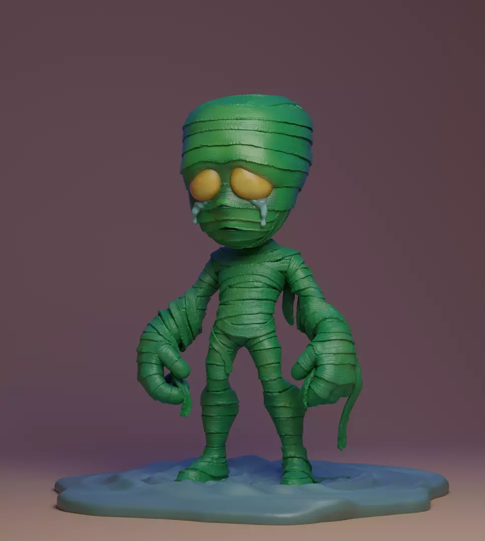 Amumu Fan-art 3D print model_0