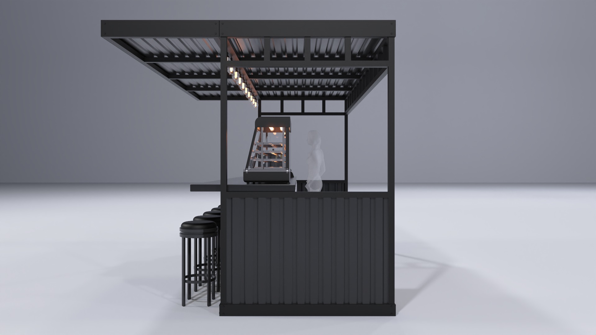 Stand Bar 5 3D model_3