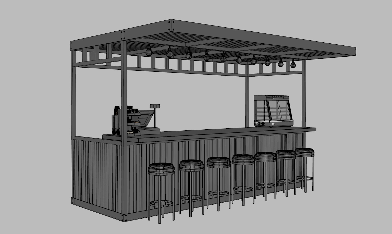 Stand Bar 5 3D model_12