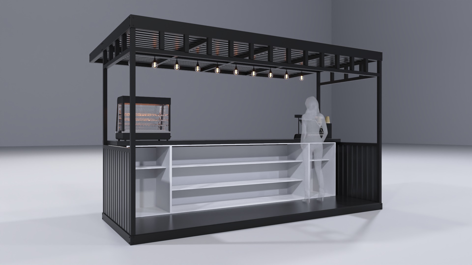 Stand Bar 5 3D model_4