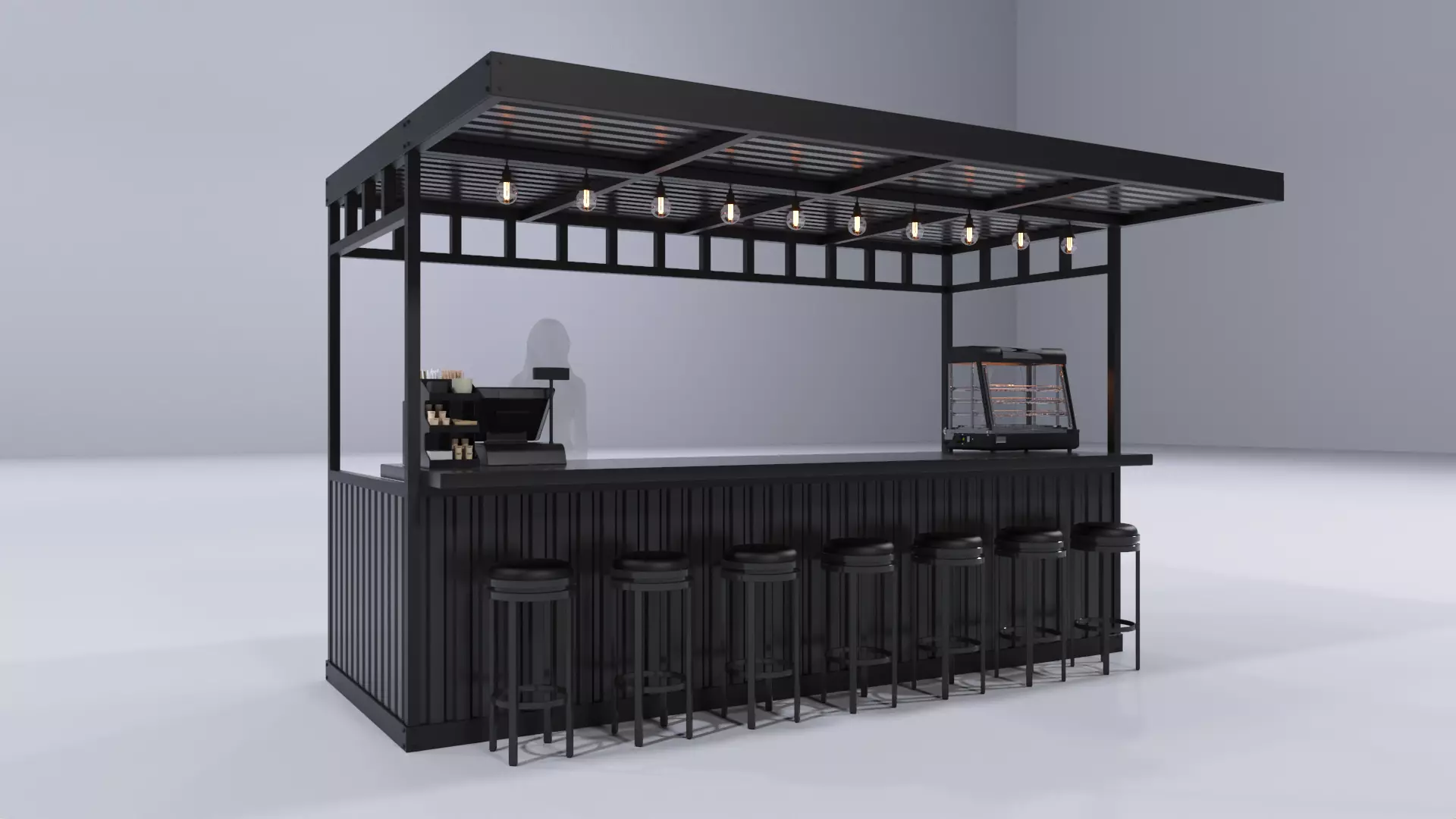 Stand Bar 5 3D model_0