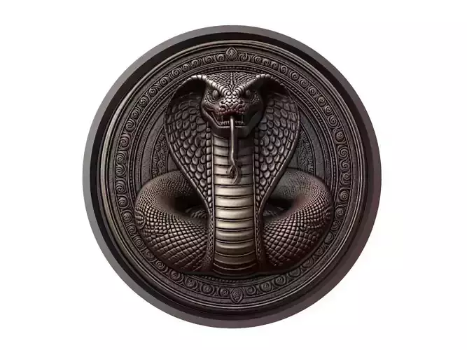 Anaconda Animal Medallion