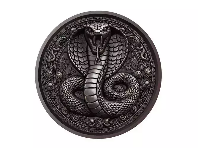 Anaconda Animal Medallion