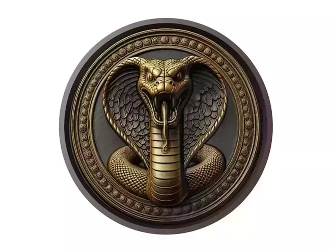 Anaconda Animal Medallion