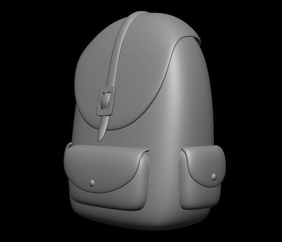 Backpack Free 3D print model