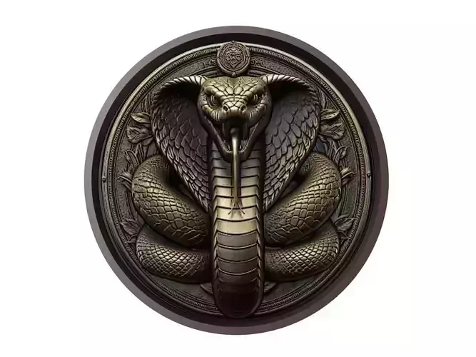 Anaconda Animal Medallion
