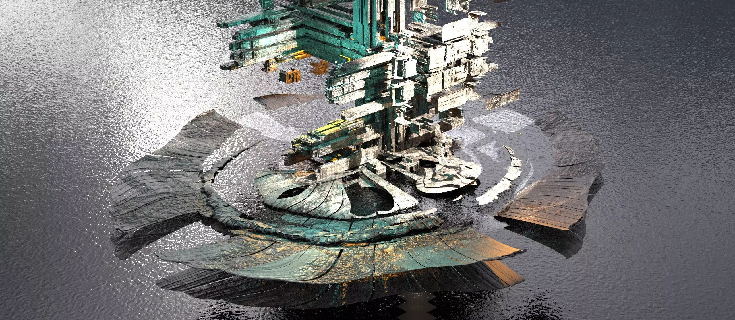 Aphrodites goddess Cave floor 4 3D model_0