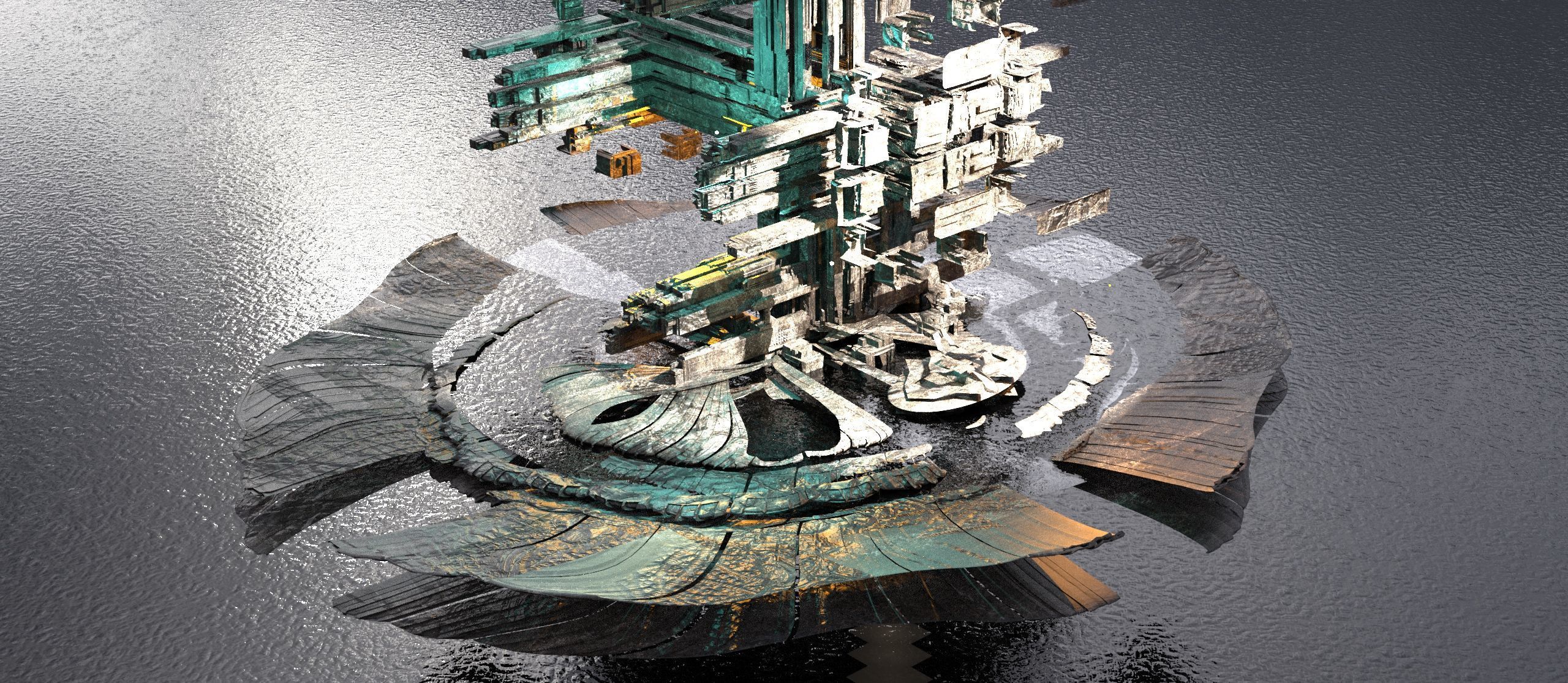 Aphrodites goddess Cave floor 4 3D model_1