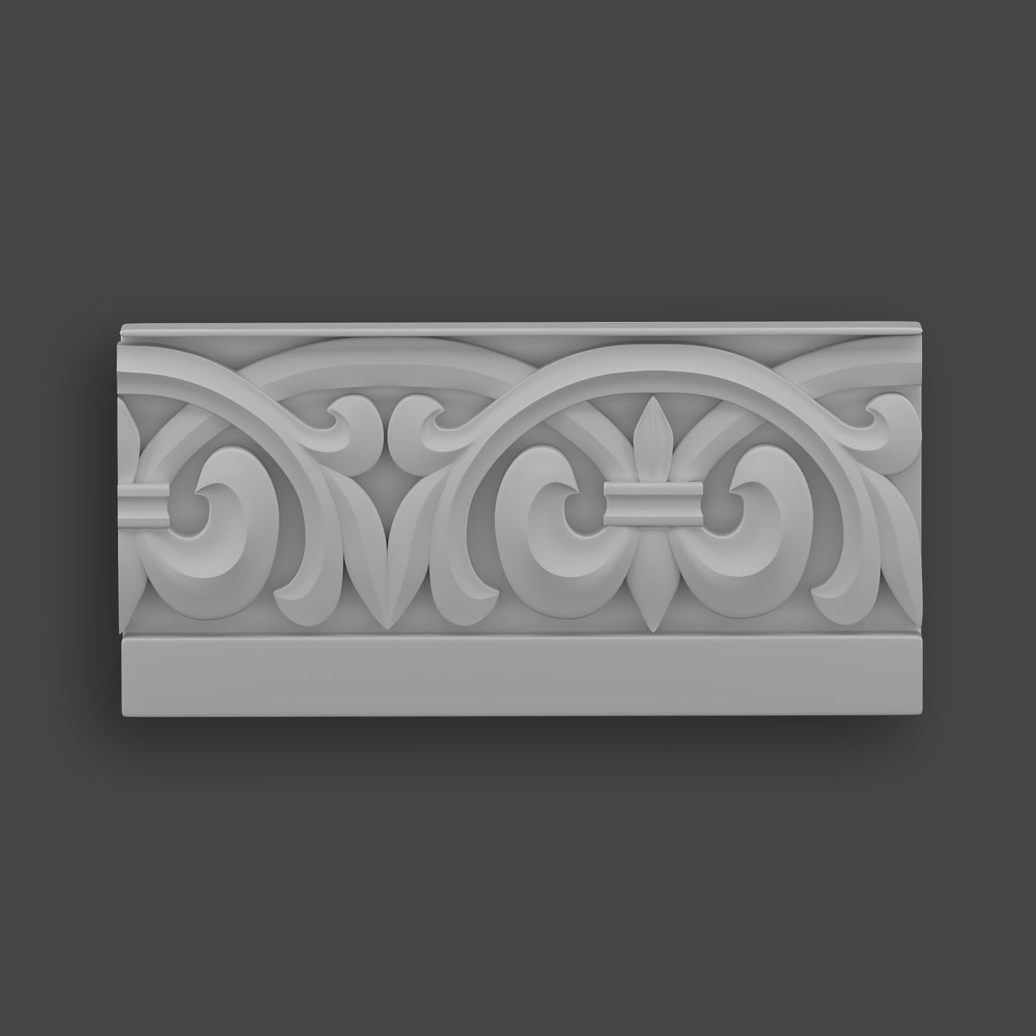 5 Borders Ornamental Pack 6 3D model_10