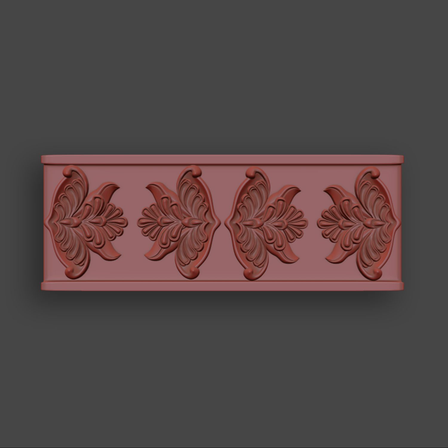 5 Borders Ornamental Pack 6 3D model_15