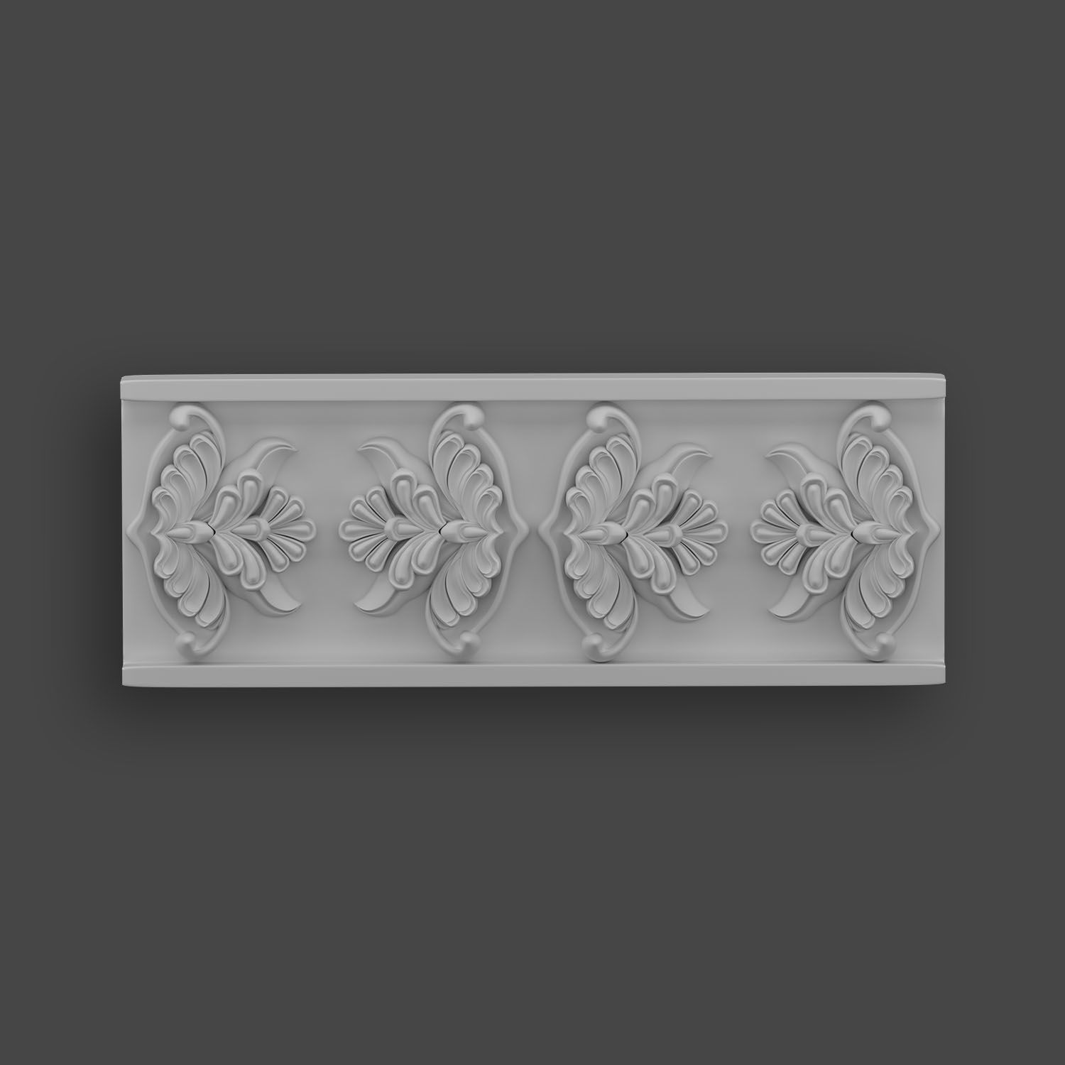 5 Borders Ornamental Pack 6 3D model_9