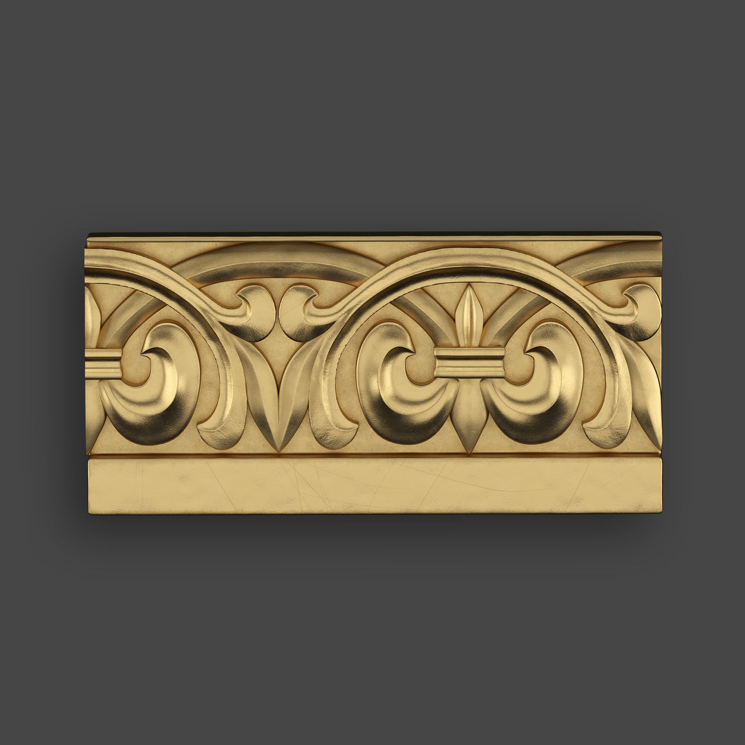 5 Borders Ornamental Pack 6 3D model_4