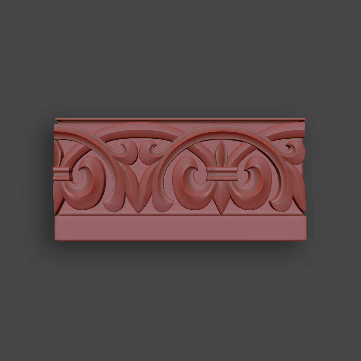 5 Borders Ornamental Pack 6 3D model_16