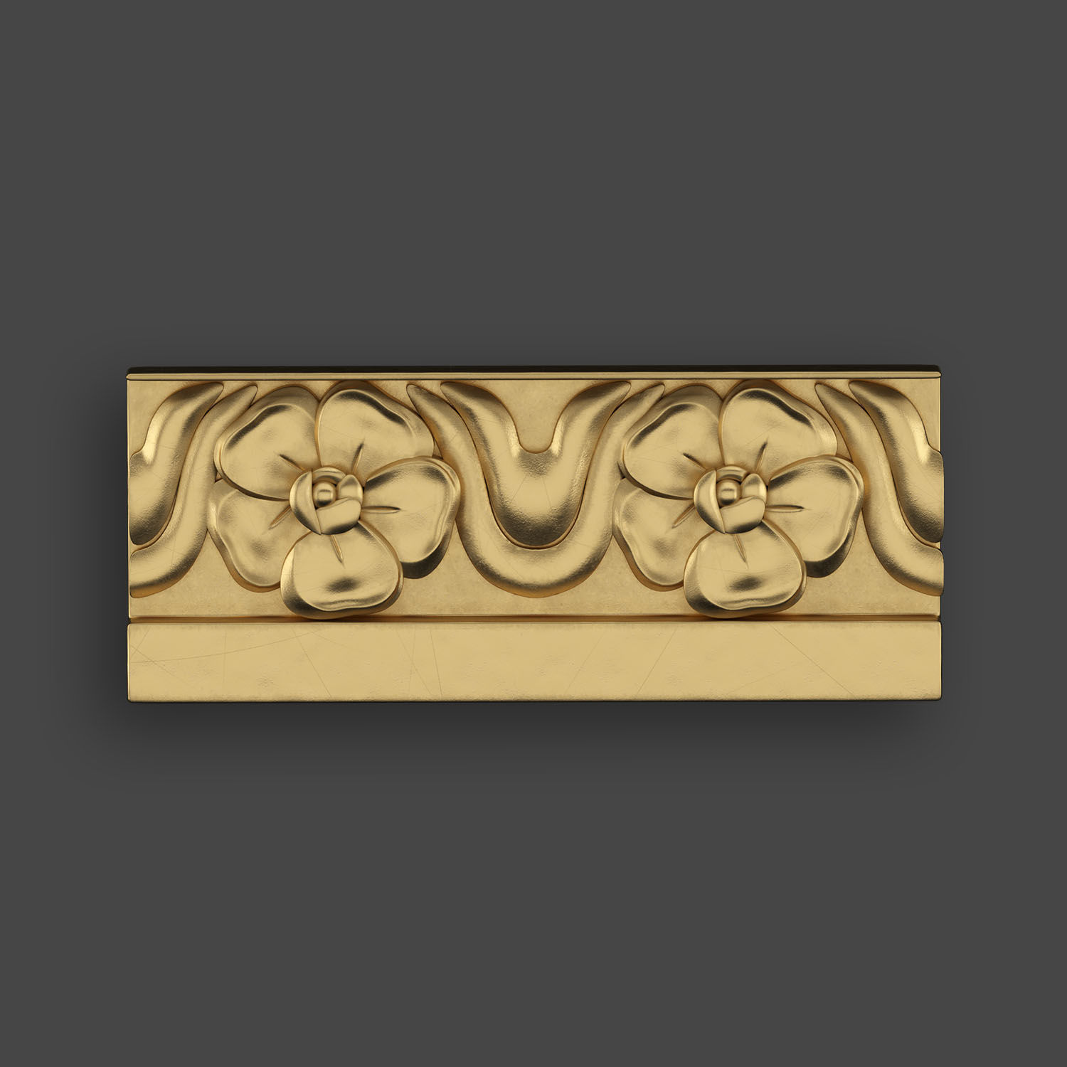 5 Borders Ornamental Pack 6 3D model_2