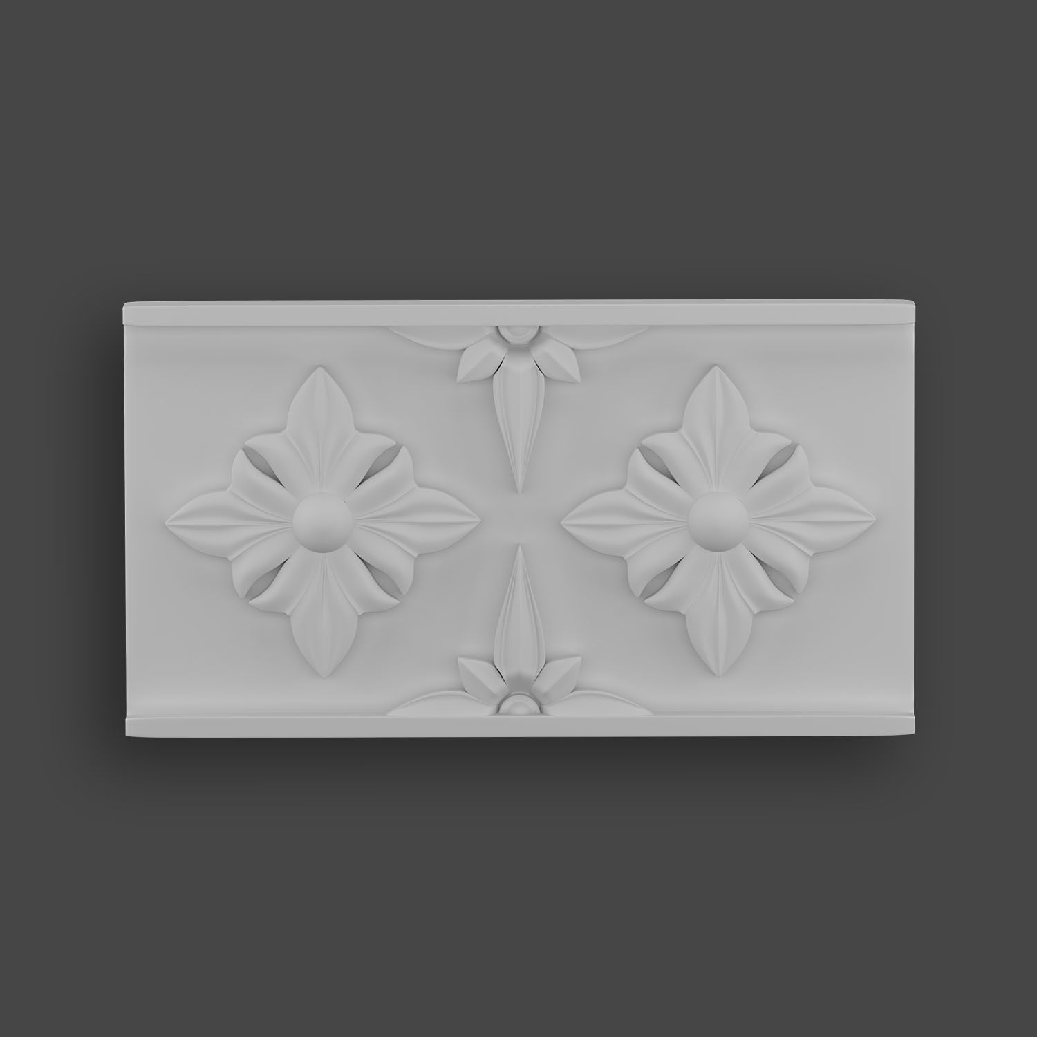 5 Borders Ornamental Pack 6 3D model_7