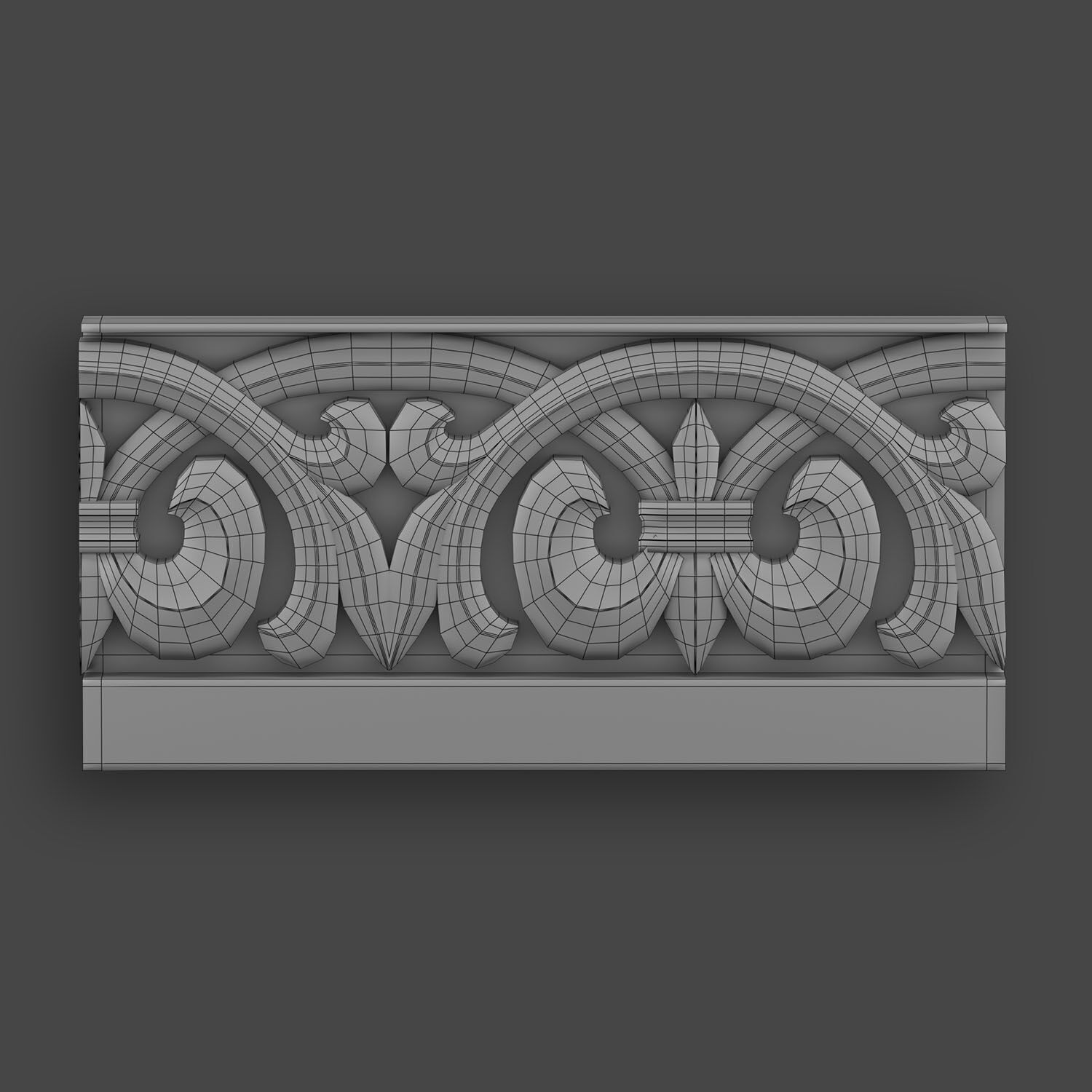 5 Borders Ornamental Pack 6 3D model_22