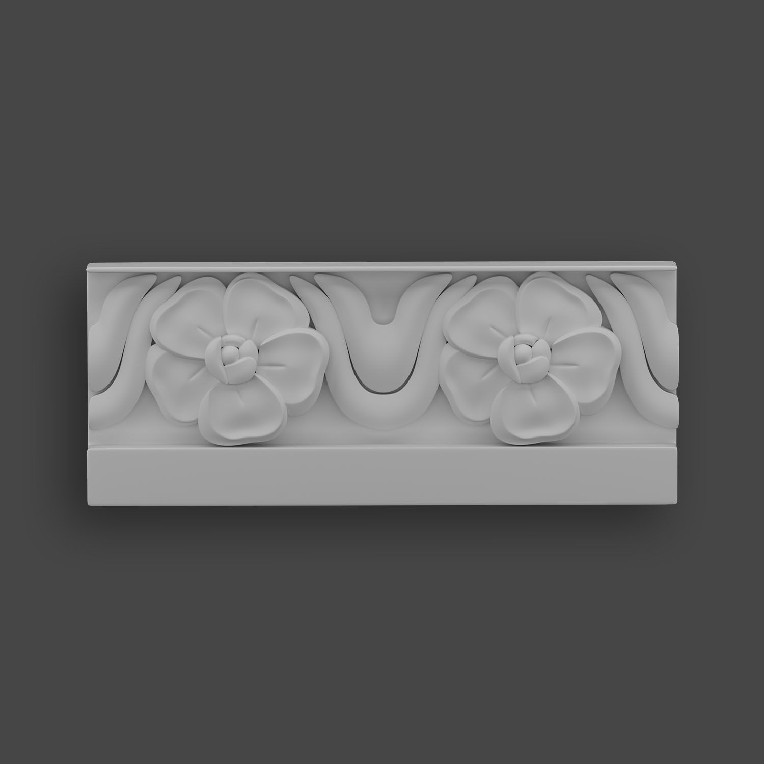 5 Borders Ornamental Pack 6 3D model_8