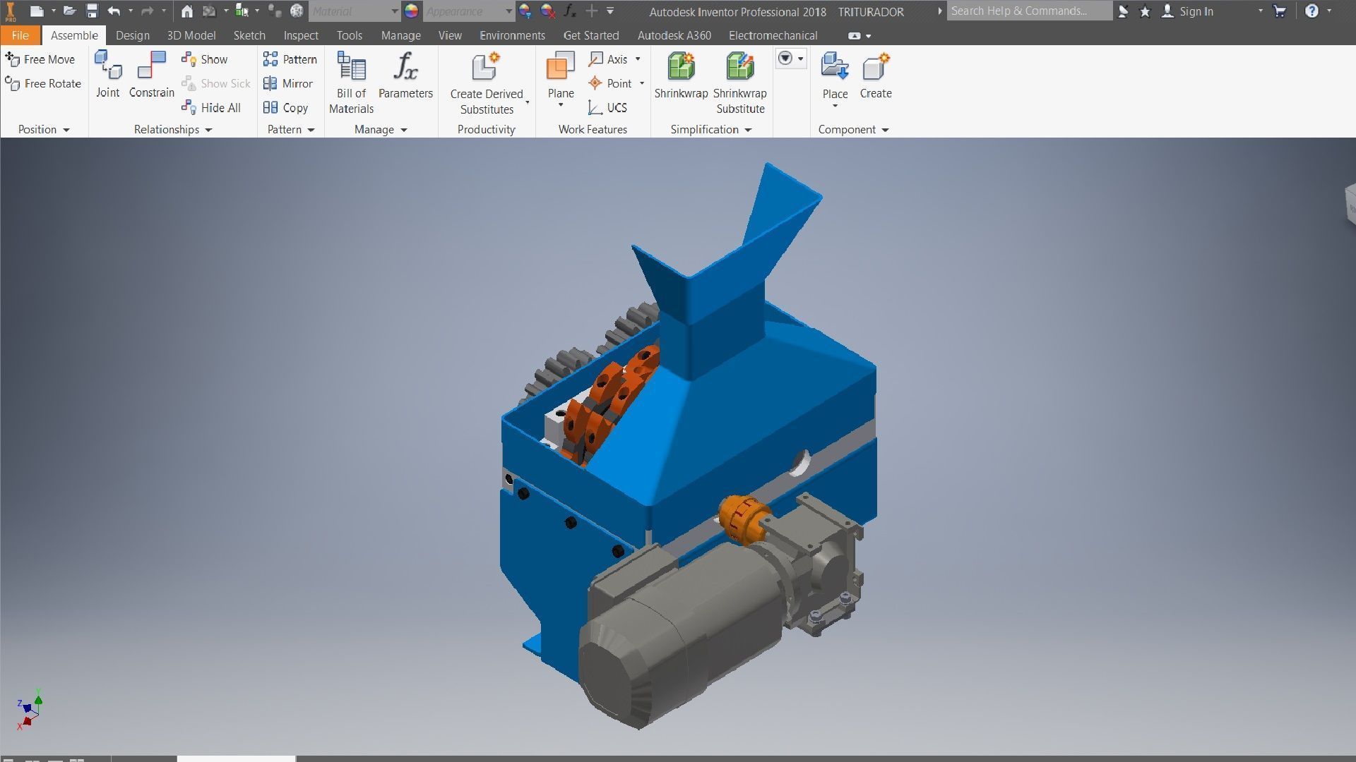 TRITURADOR shredder 3d model 3D model_15