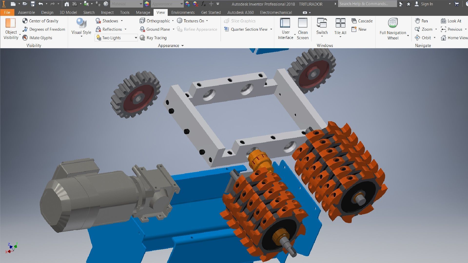 TRITURADOR shredder 3d model 3D model_12