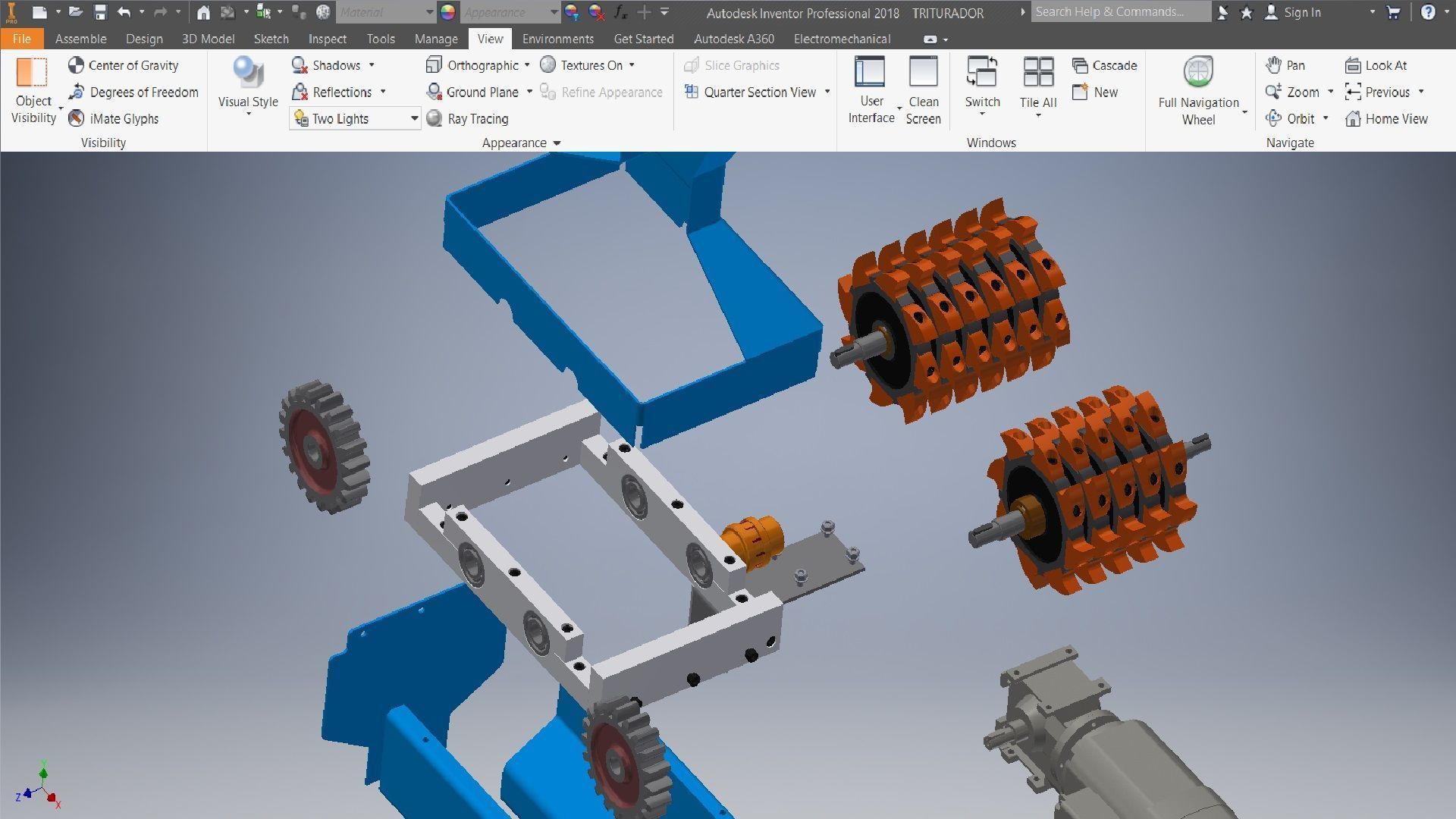 TRITURADOR shredder 3d model 3D model_11