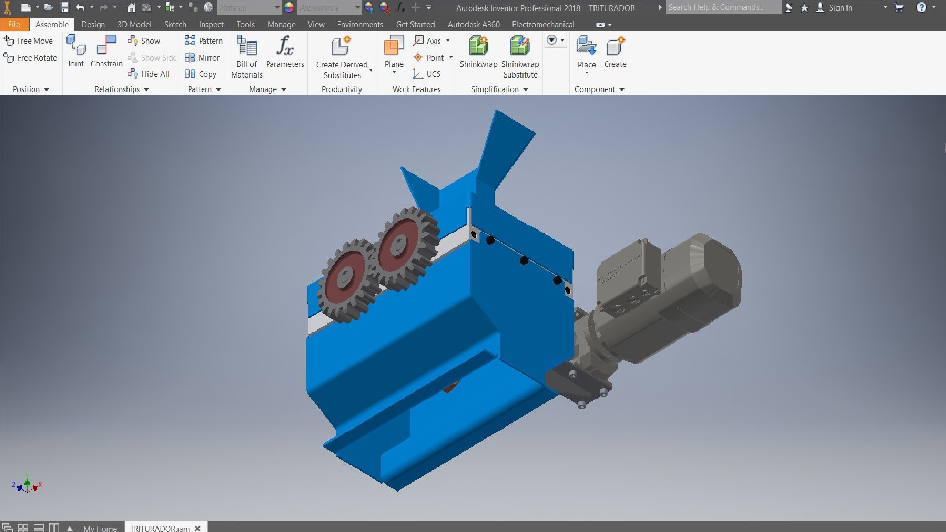 TRITURADOR shredder 3d model 3D model_17