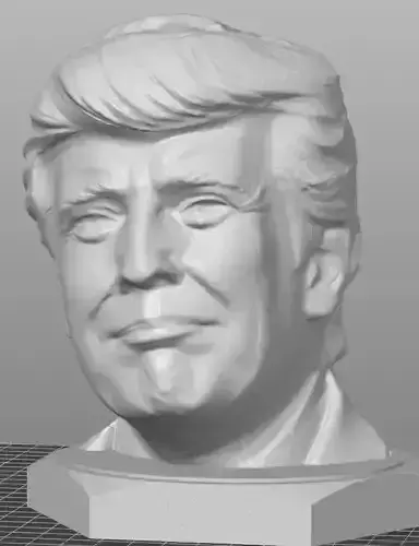 Donald Trump 3D print model