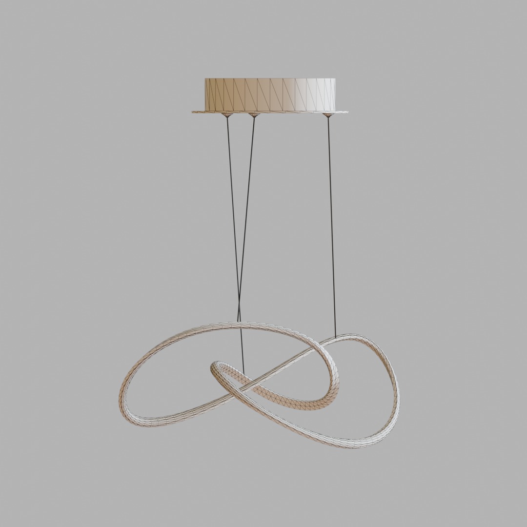 CEILING LAMP MIDLAIT LED 3D model_6