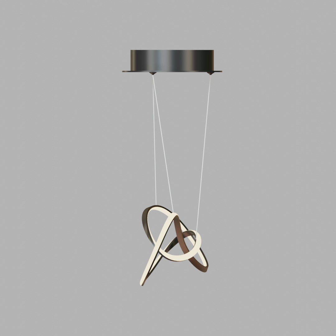 CEILING LAMP MIDLAIT LED 3D model_5