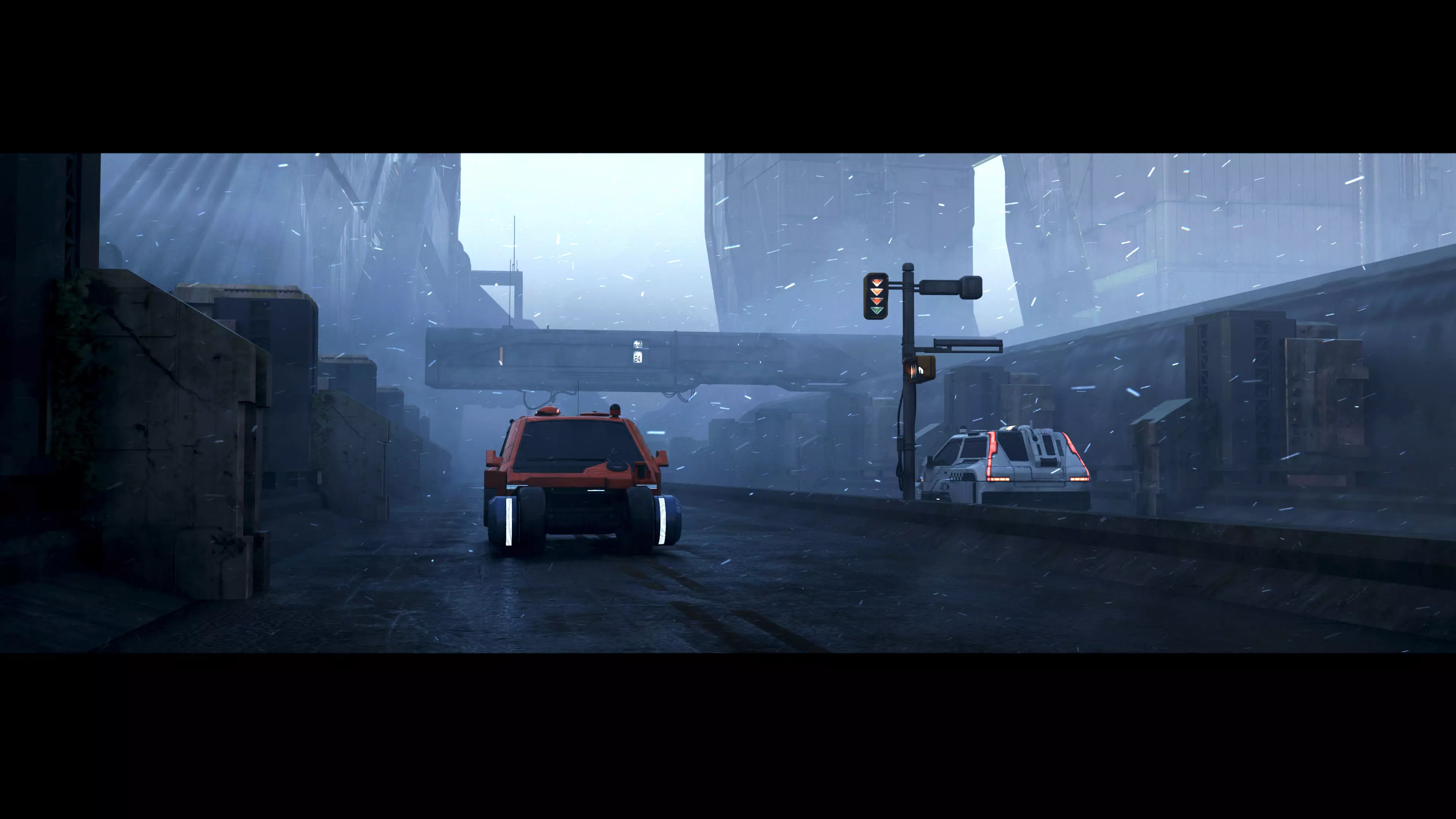 Ashfall Bridge Pack Low-poly 3D model_0