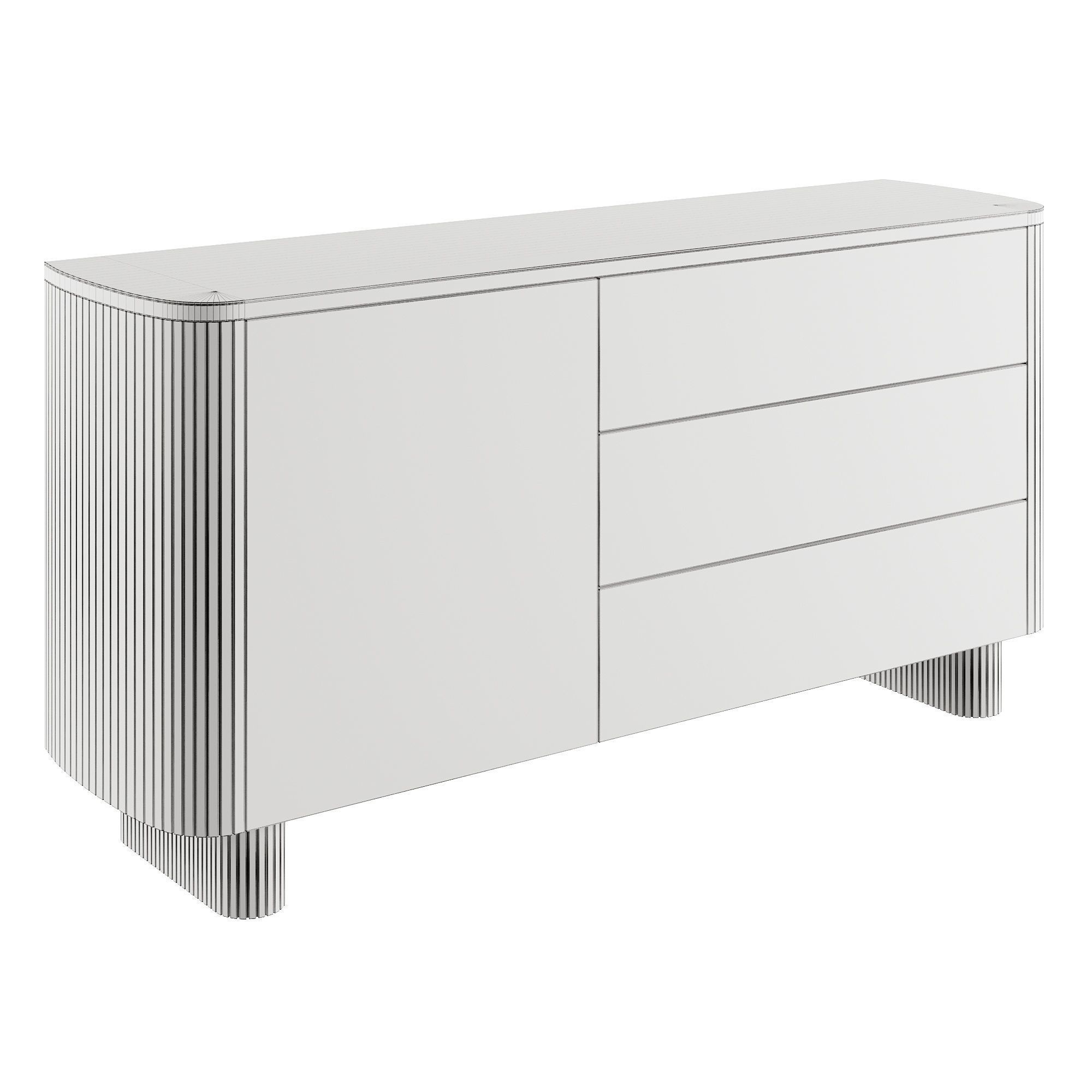 Santiago chest of drawers 3D model_3