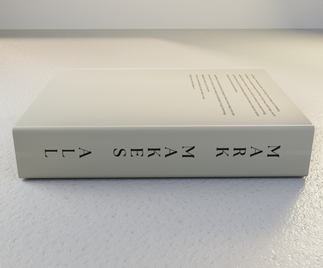 Book01 Low-poly 3D model_7