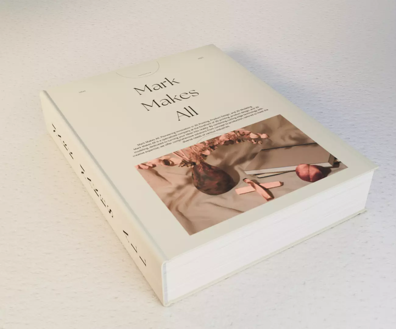 Book01 Low-poly 3D model_0