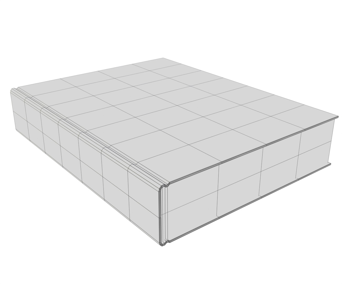 Book01 Low-poly 3D model_17