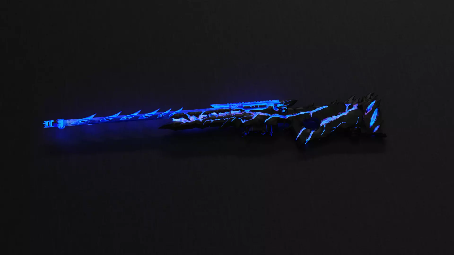 AWM GODZILLA PUBG MOBILE Low-poly 3D model