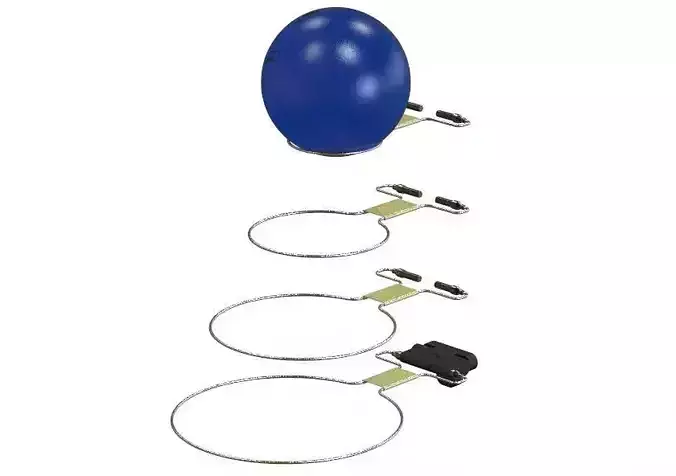 Gym Ball Mount 3D print model